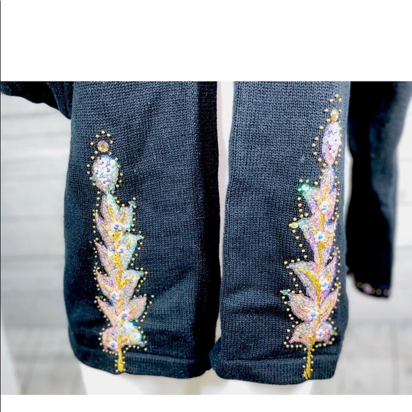STORYBOOK KNITS SWEATER Cardigan Sequins - Picture 2 of 8